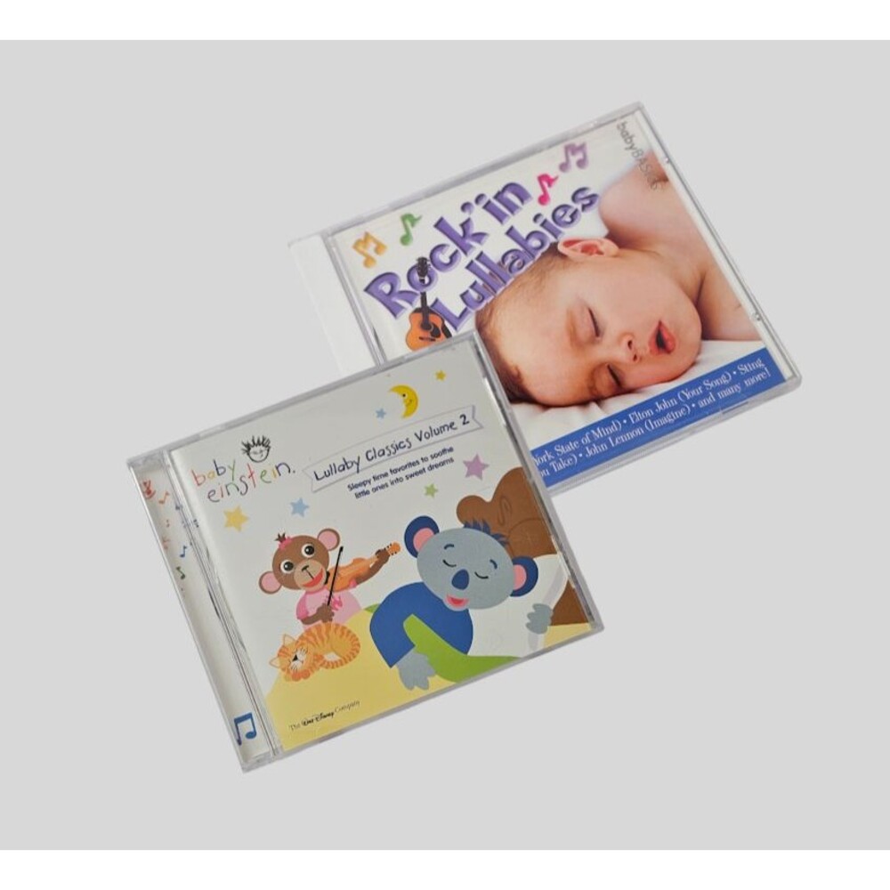Baby Einstein CD Lot of 2  Lullaby Classic Volume 2  Rock in Lullabies